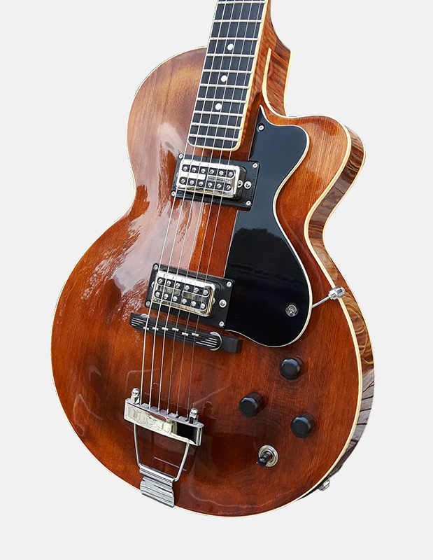 Sabolovic Guitar Club model : an electric guitar archtop with an incredible versatile sound