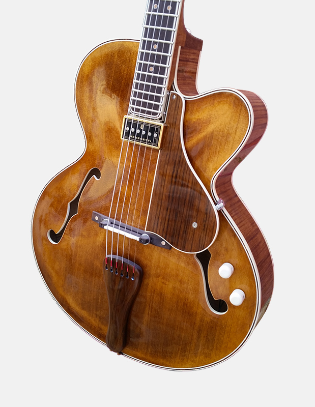 Dinah : a incredible hand-crafted jazz guitar by Sabolovic Lutherie
