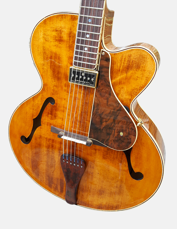 Dinah : a incredible hand-crafted jazz guitar by Sabolovic Lutherie