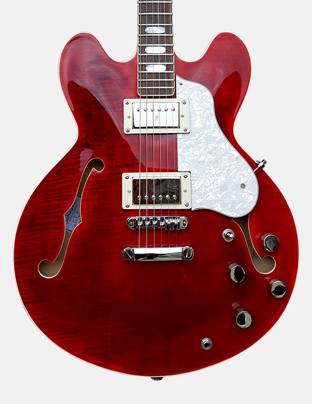 hand crafted Sabolovic guitars - Electric archtop 17" Princesse