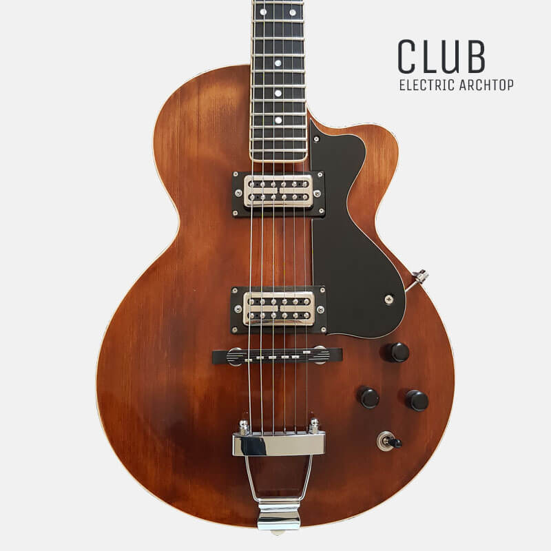 a great electric archtop guitar 15" from sabolovic Lutherie : Club model