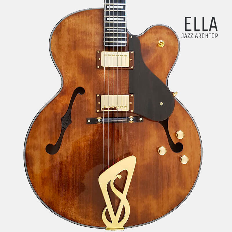 Ella est la guitare jazz par excellence ! Avec une acoustique incroyable, ses sonorités sont chaudes et équilibrées, sa réponse rapide.